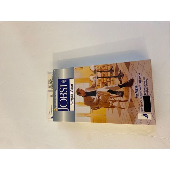 Jobst for Men Therapeutic support knee highs gray Xl new #110344 - Picture 1 of 4